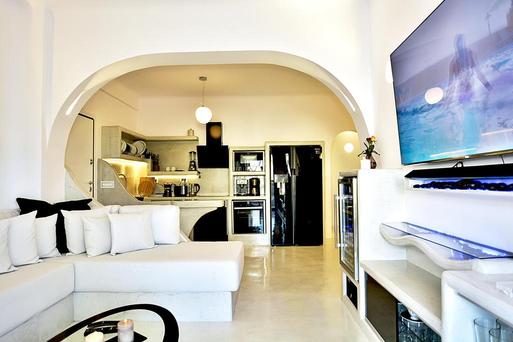 Ferienwohnung Santorini Loft Kamári Exterior foto