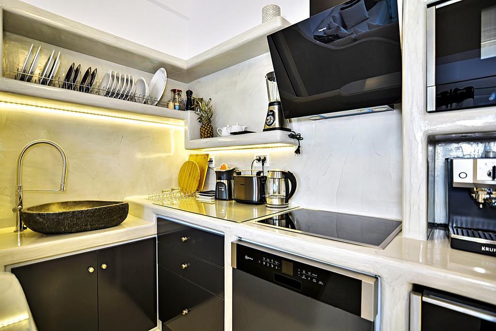 Ferienwohnung Santorini Loft Kamári Exterior foto